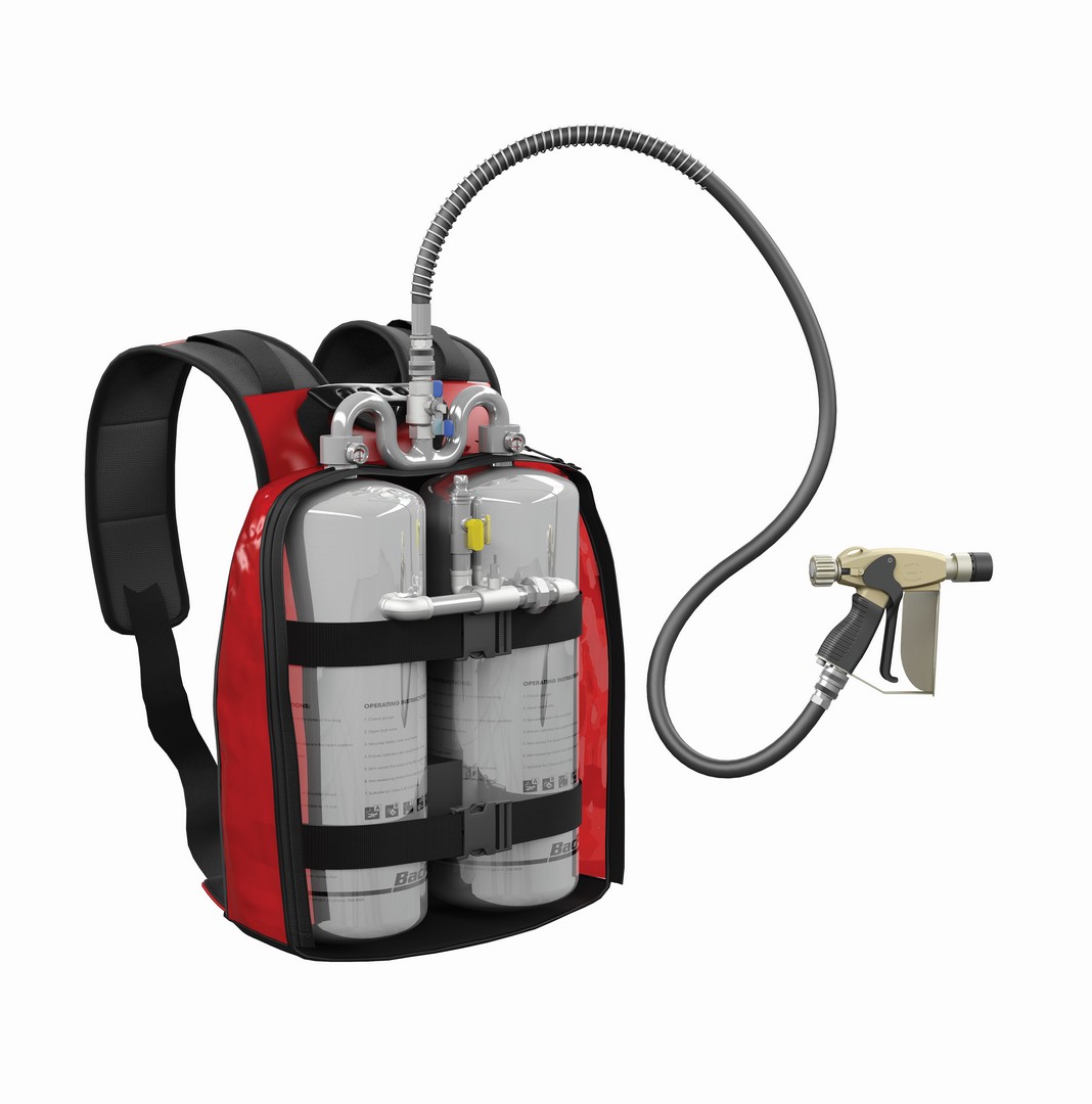 Back Pack c/w 2x3ltr cylinders